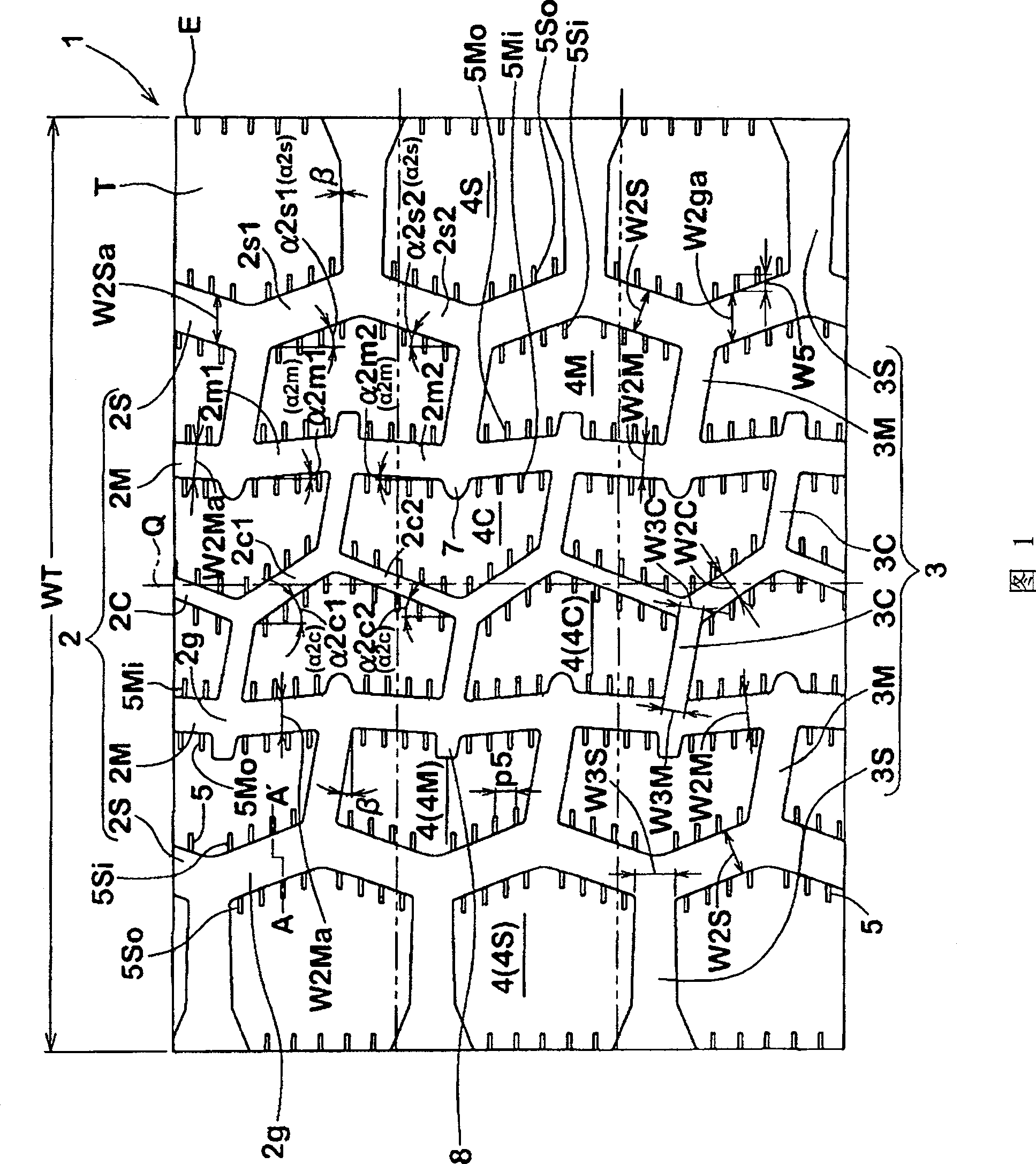 Heavy-load pneumatic tire