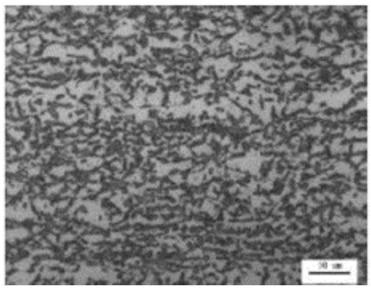 Lightweight high-strength dual-phase steel formula and galvanizing production process thereof