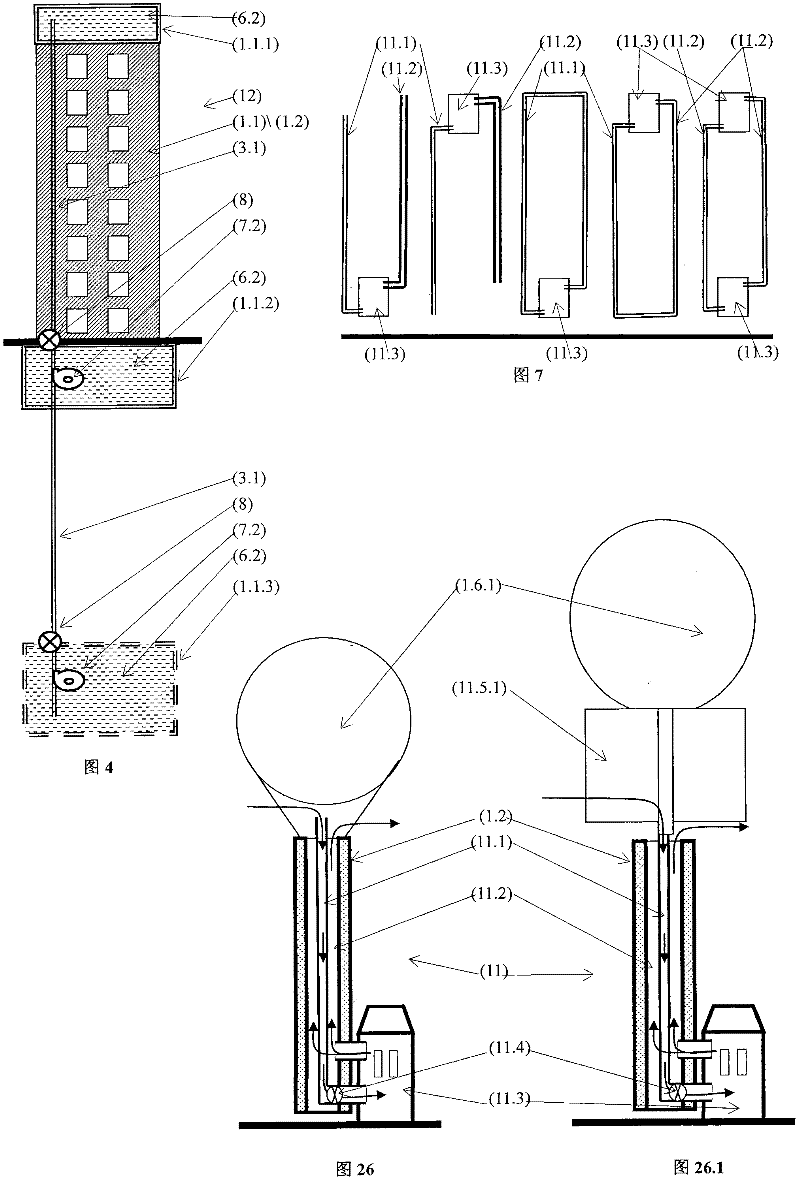 United energy device and construction method and application thereof