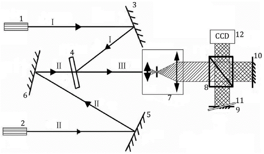 Fourier conversion spectrum instrument based on Michelson interferometer of equivalent intersecting mirror