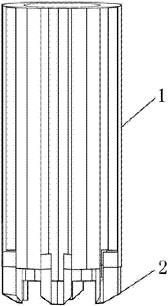 Fast piling device