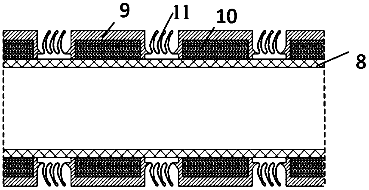 Flexible high-efficiency magnetization pipeline for water and magnetization device based on pipeline