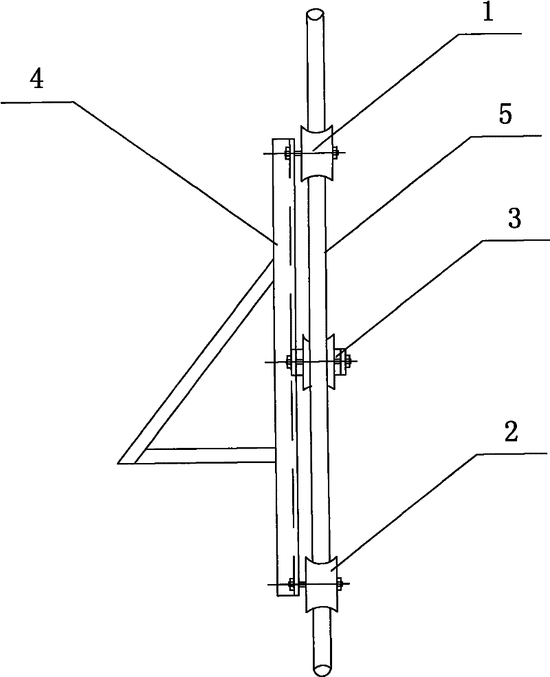 Method for laying vertical cables for extra-high building