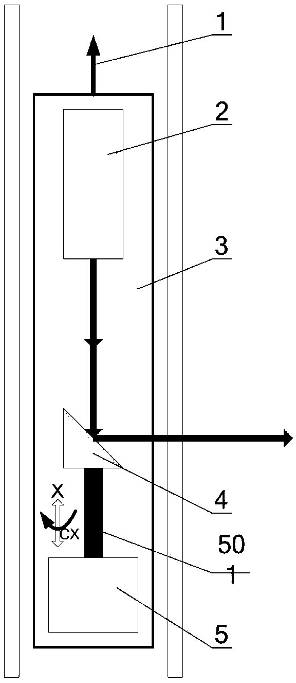 A laser perforating device and method thereof