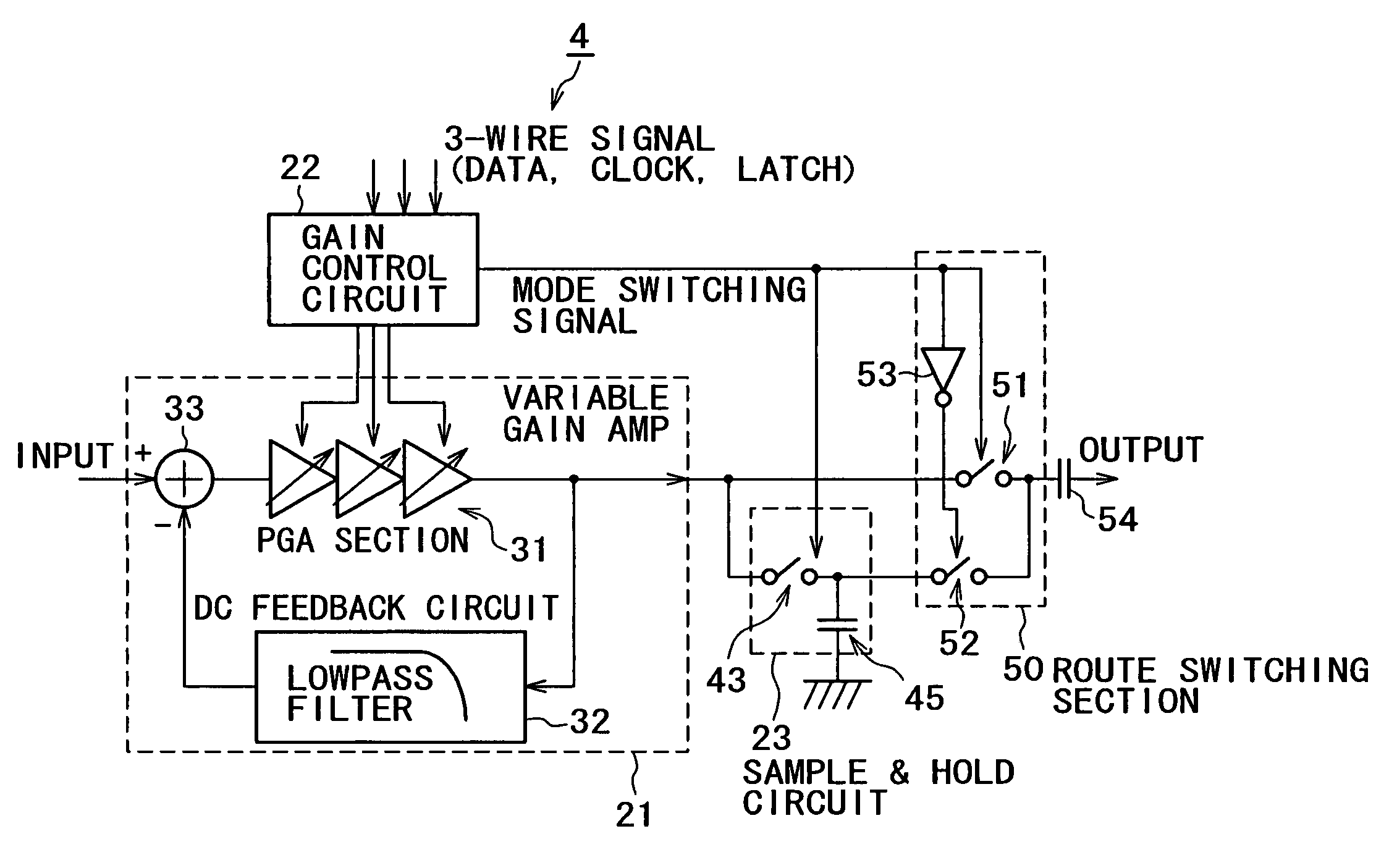 Mobile communication terminal device and variable gain circuit