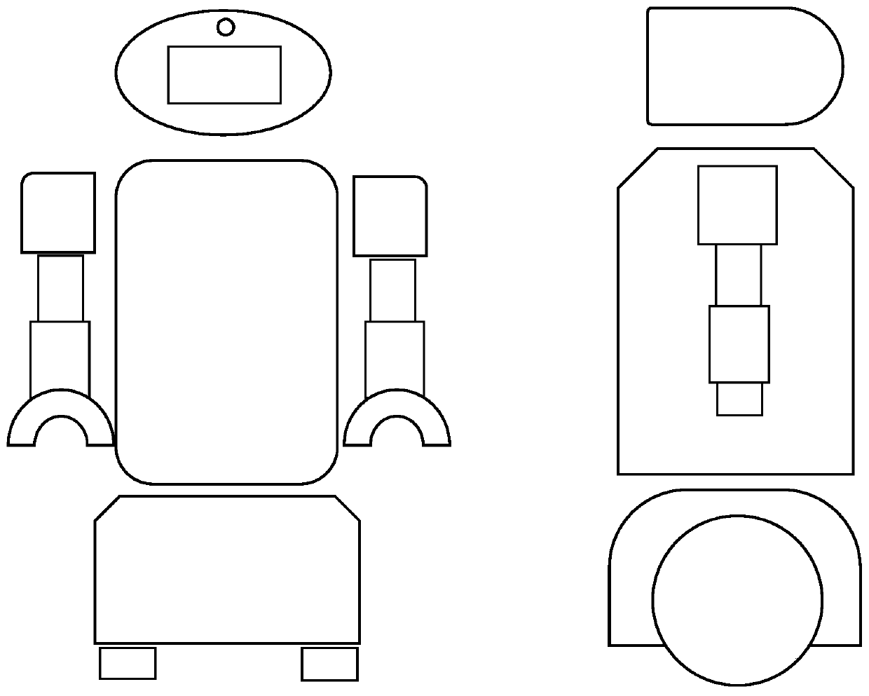 Pulse diagnosis device with skin compensation effect and traditional Chinese medicine robot