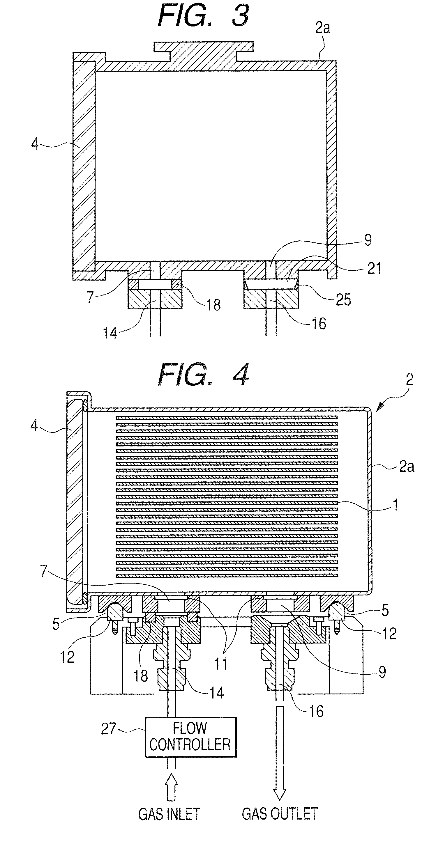 Purge system for a product container and table for use in the purge system