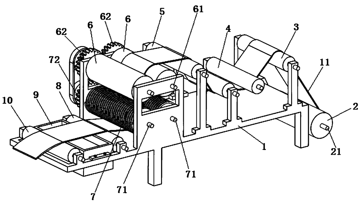 Production equipment of cut tobacco filter tips