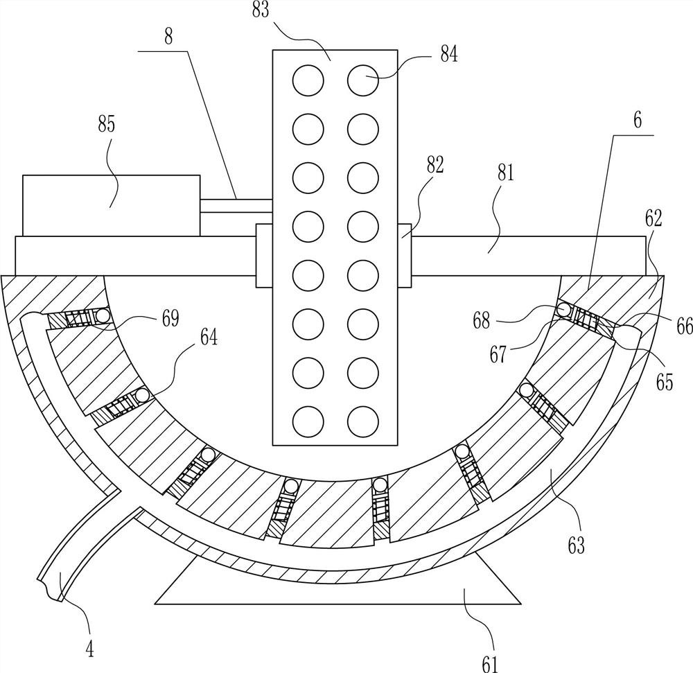 An orthopedic postoperative leg rehabilitation auxiliary massager