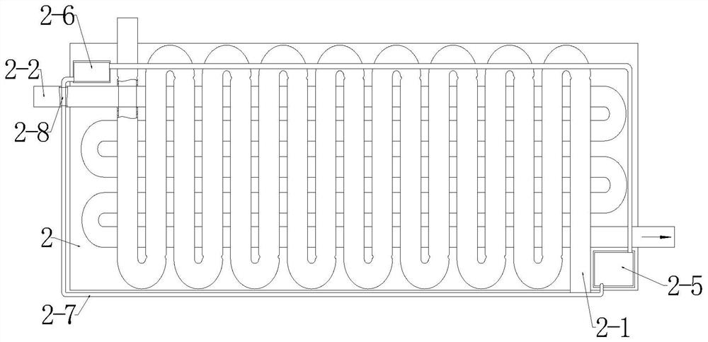 Cross flow state heat exchange equipment based on heat convection process