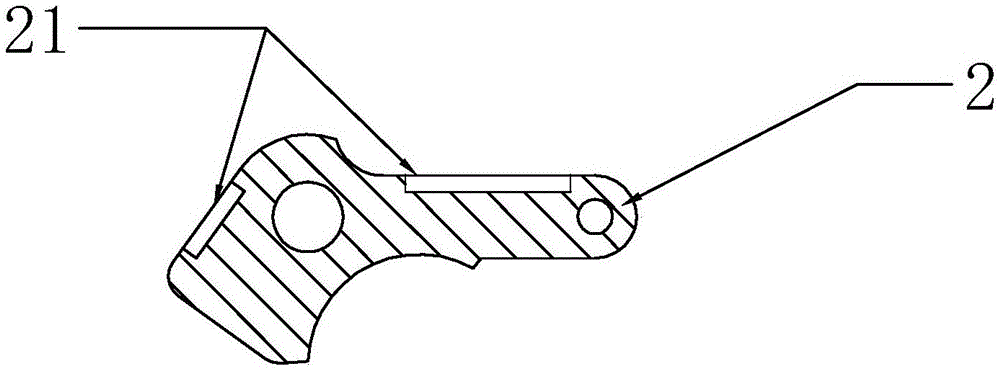 A wear-resistant lubricating punch structure for a powder metallurgy mold