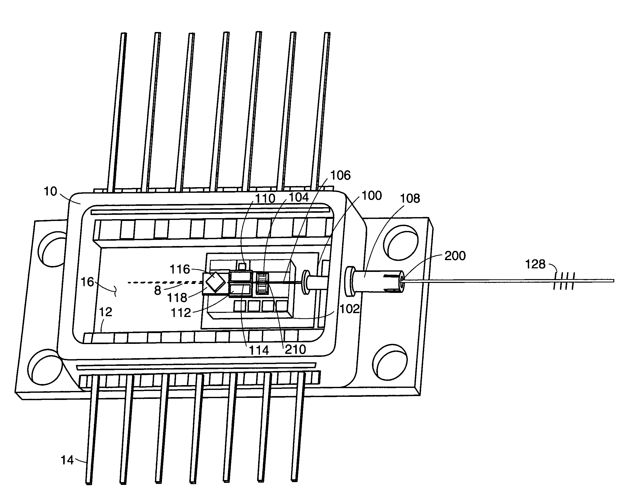 System and process for post alignment polarization extinction ratio compensation in semiconductor laser system