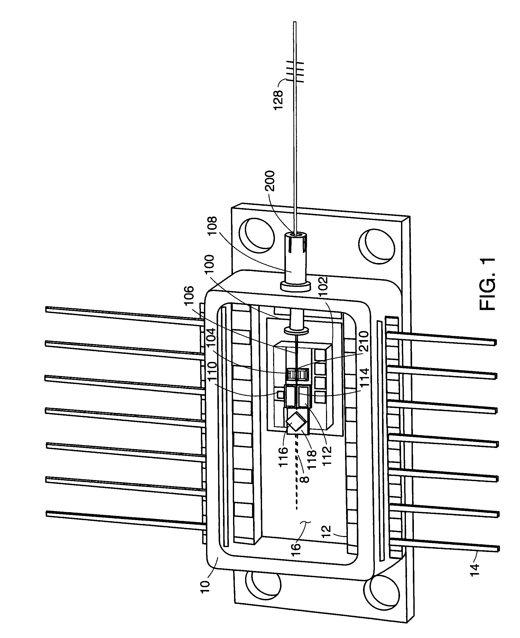 System and process for post alignment polarization extinction ratio compensation in semiconductor laser system