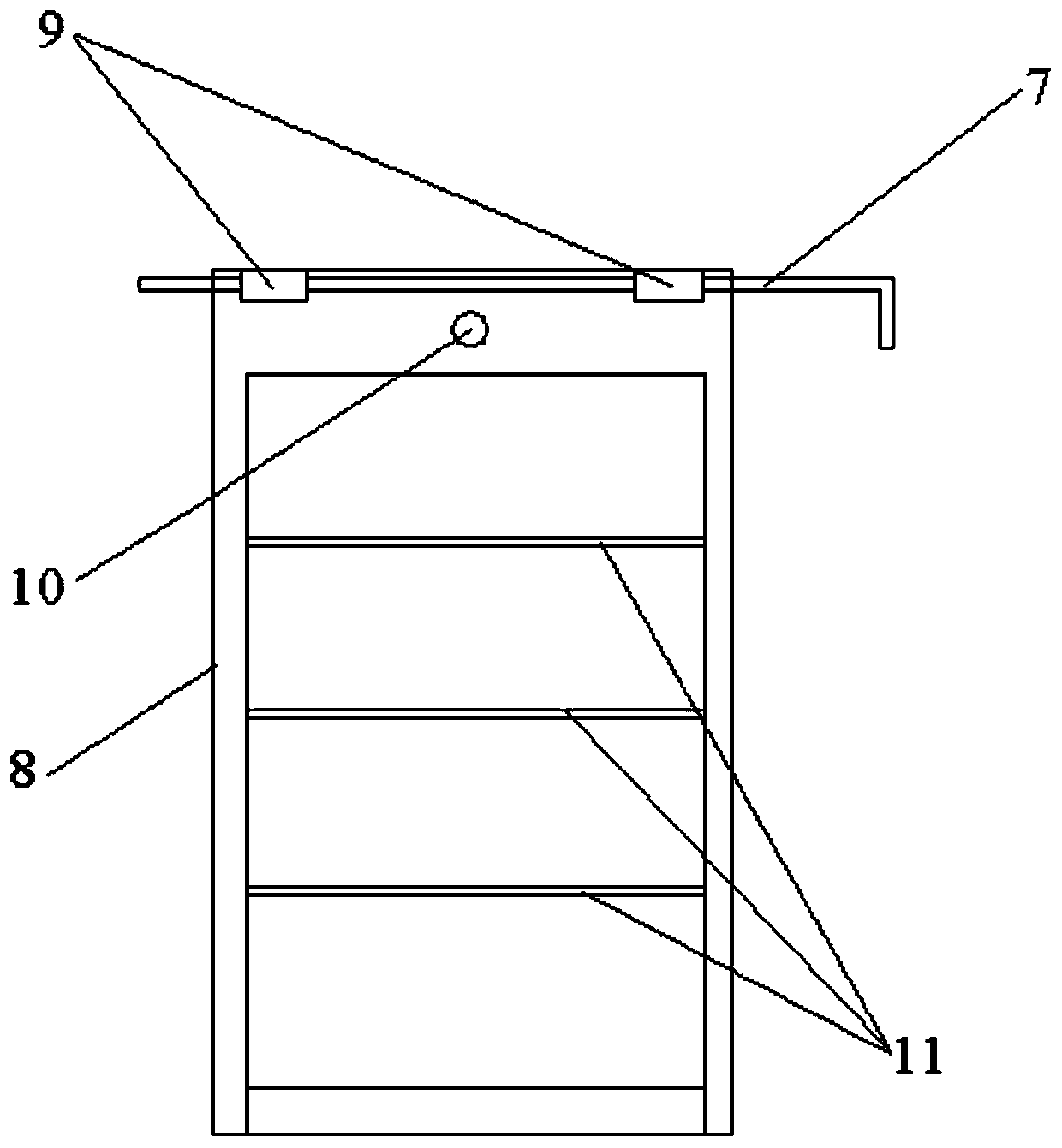 Construction method for integrally sliding and lifting pier wall with connecting beam