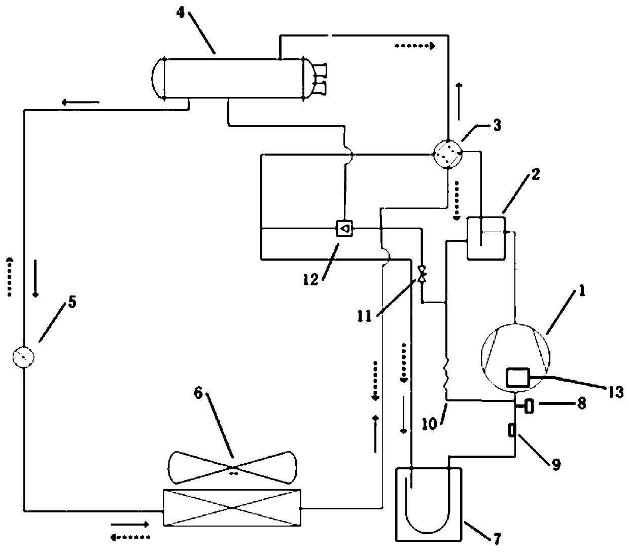 Air Conditioning System and Its Oil Return Control Method