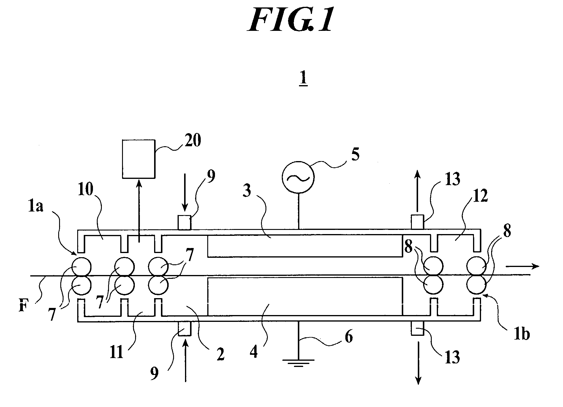 Film forming method employing reactive and reducing gases and substrate formed by the method