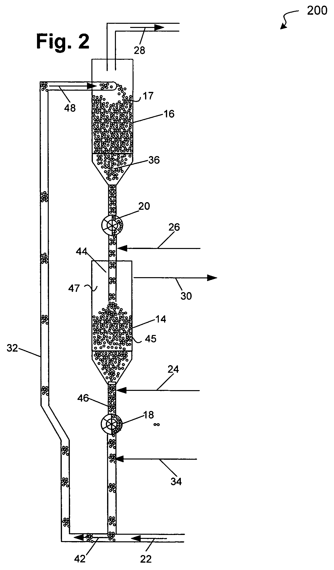 Apparatus for removing undesirable components from a contaminated solution containing both desirable and undesirable components