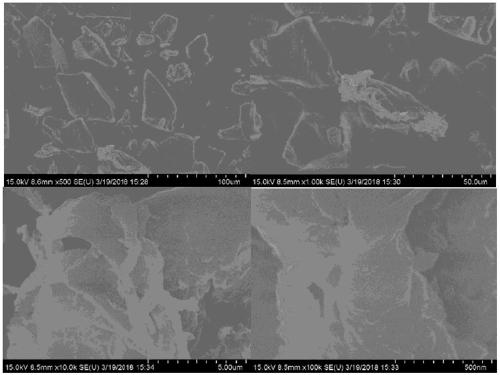 Calabash [8] urea grafted chitosan and preparation method and application thereof