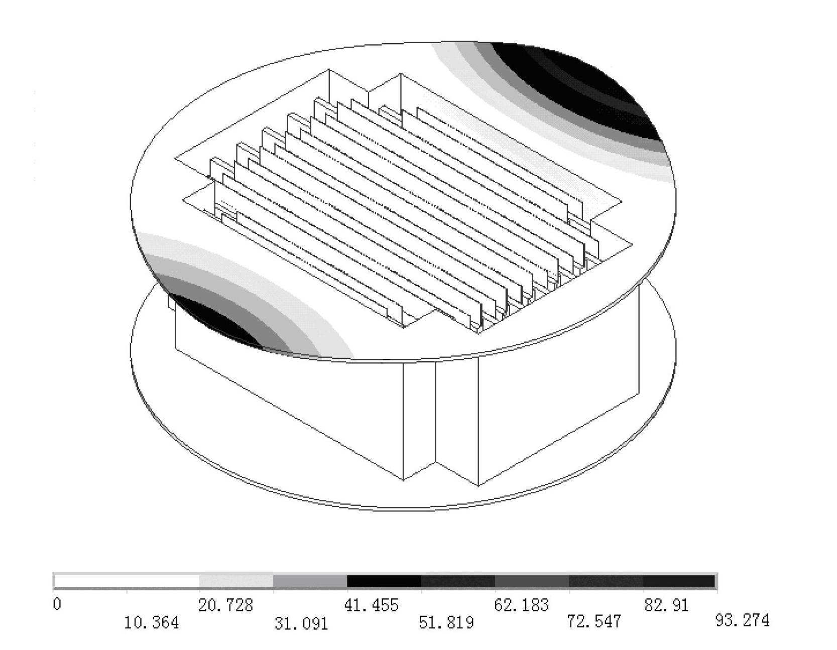 Modal analysis method based on finite element modeling of airborne active phased-array antenna