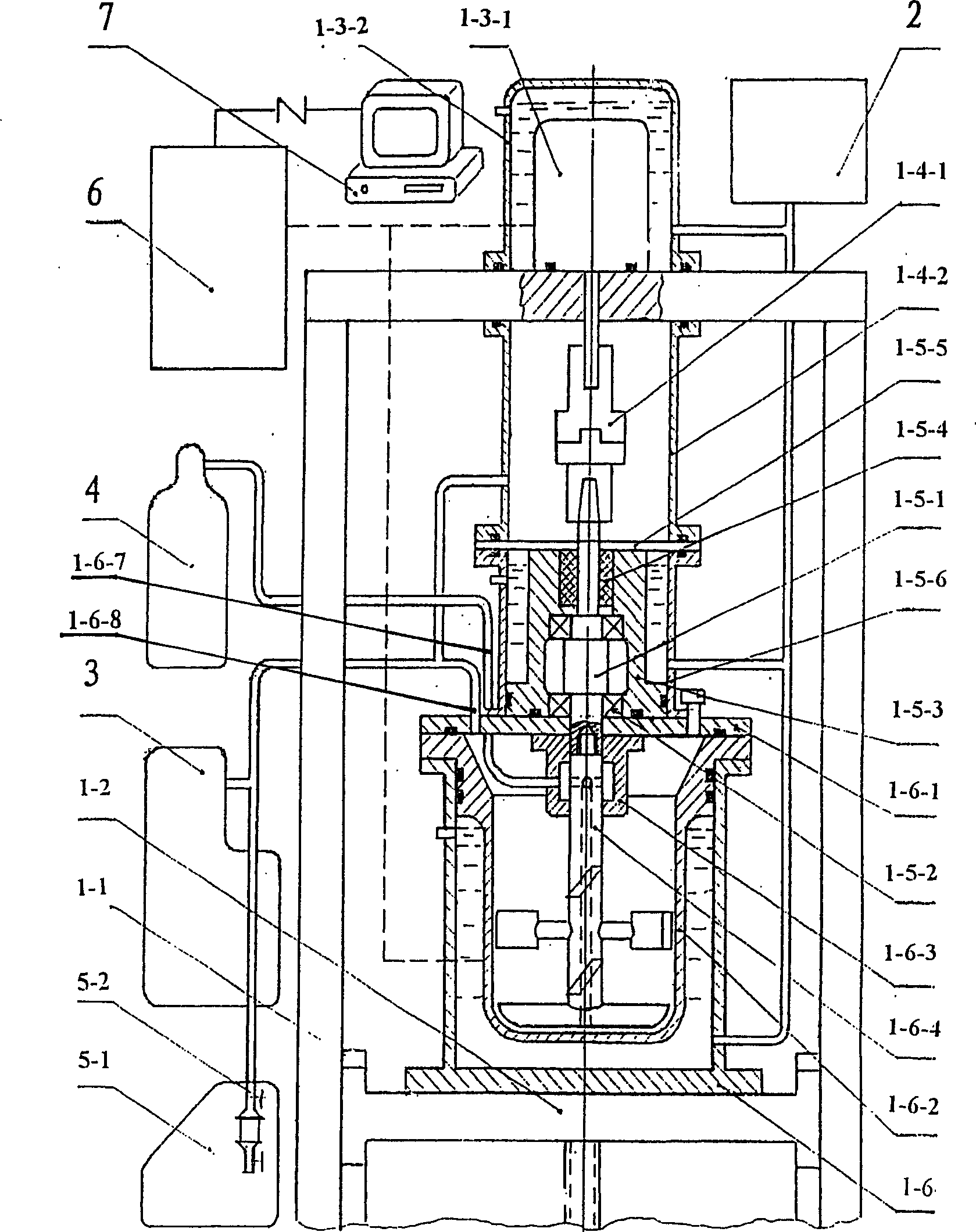 Multifunctinal scraper stirring ball mill