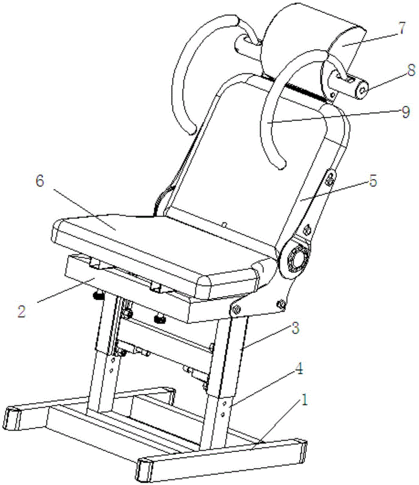 Anti-myopia intelligent children's chair