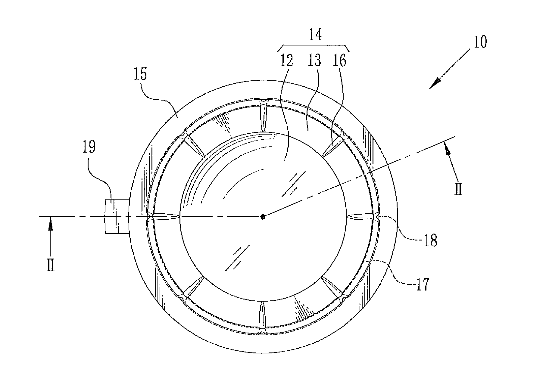 Composite molded lens and method for producing the same