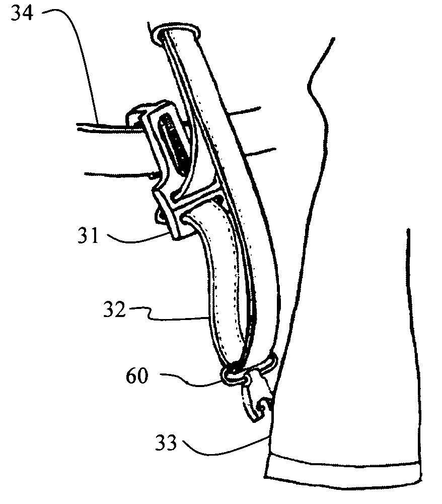 Sling clip for carrying a rifle