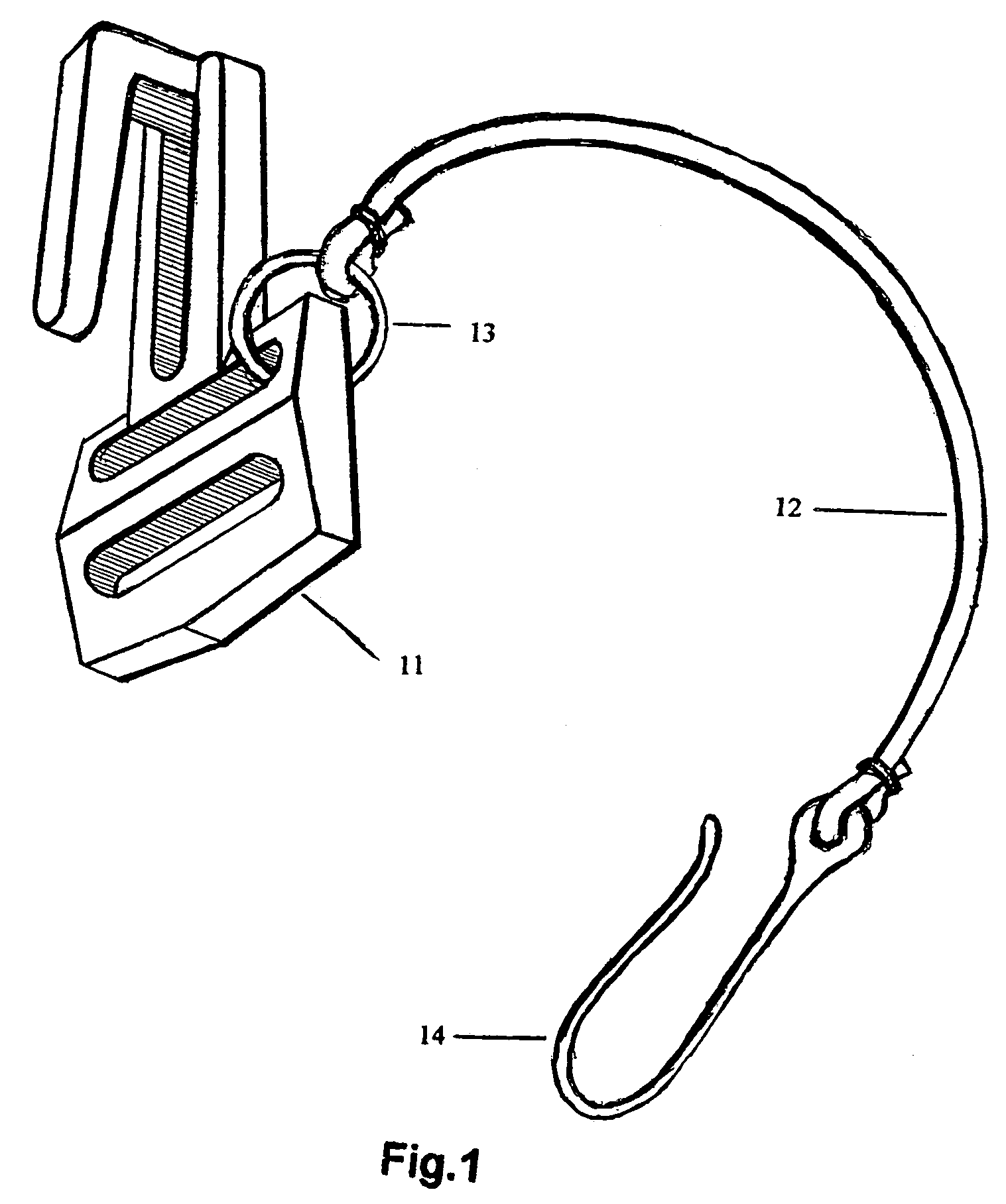 Sling clip for carrying a rifle