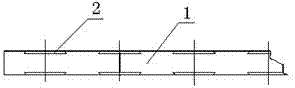 Double-surface heat-insulation plate with wide-bottom pits for buildings