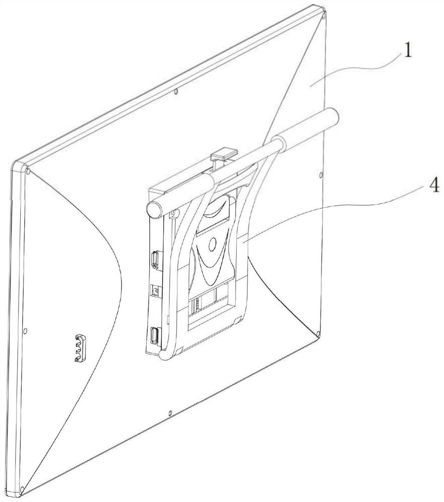 Digital screen device with touch keys