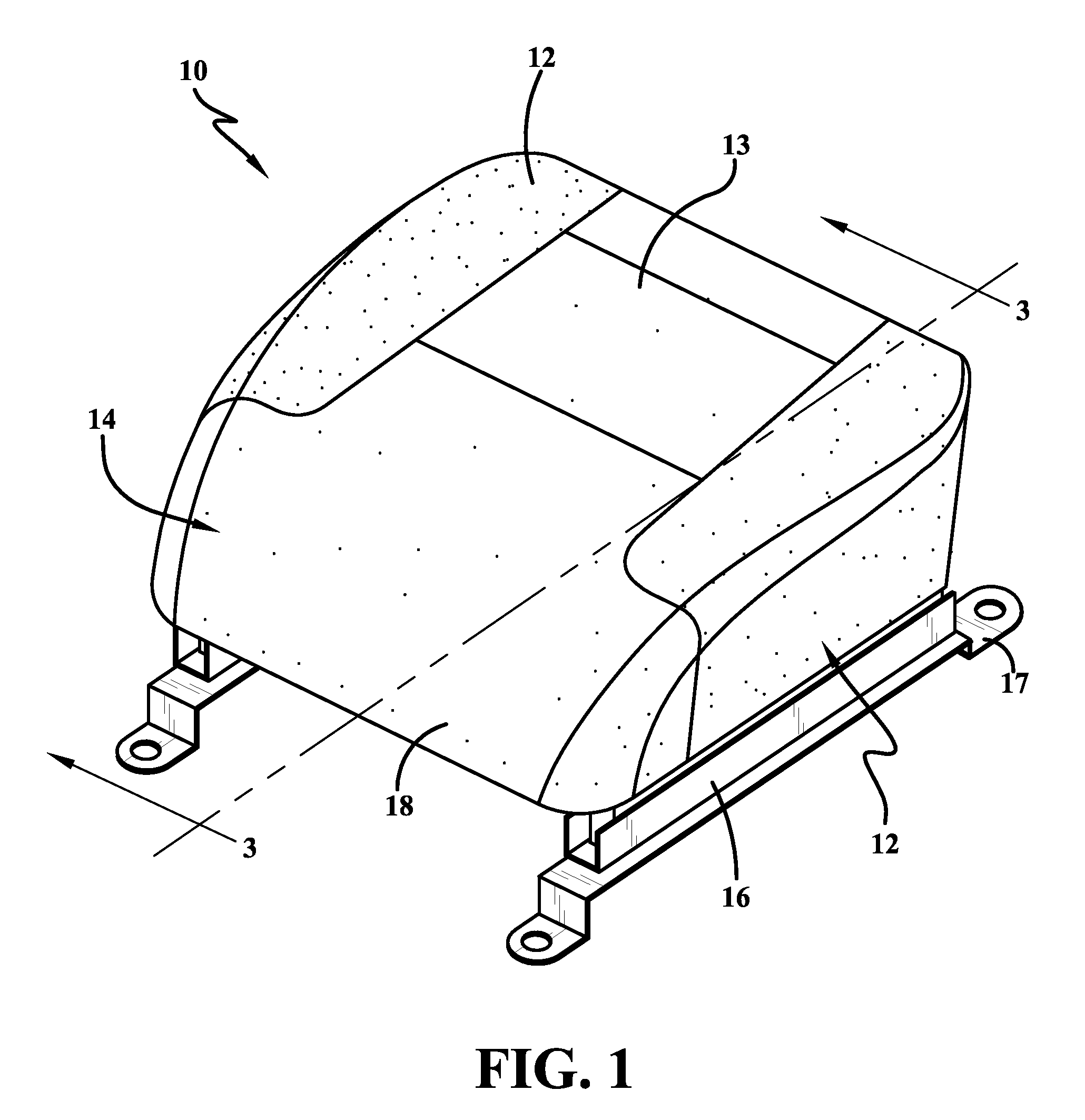 Adjustable Thigh Support for Automobile Seat Via Adjustment Plate