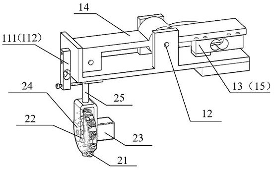 High-flux scratch-reciprocating friction wear test device