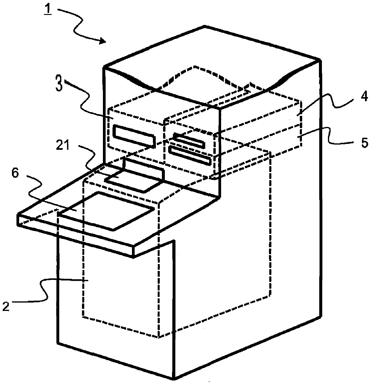 Banknote processing device