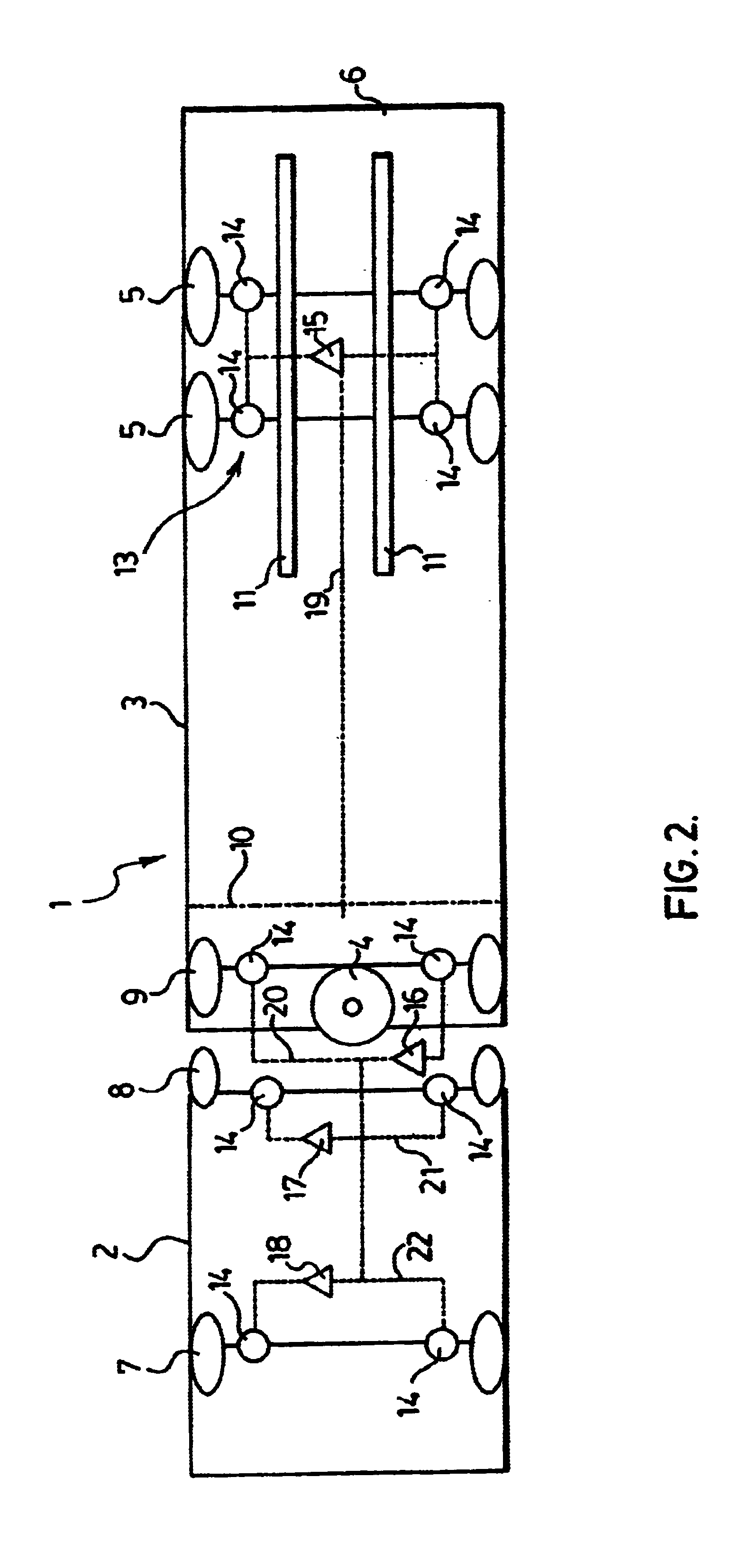 Axle weight distribution system