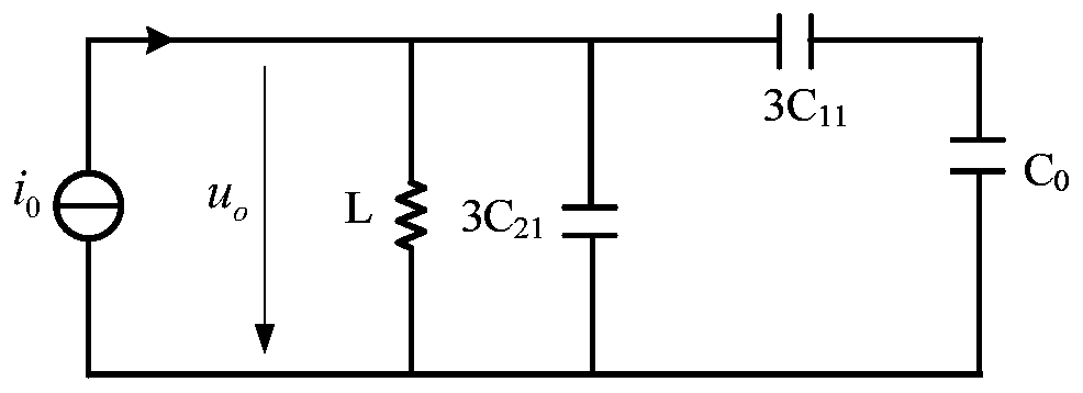 A capacitance current test method, device and system based on the frequency sweeping method