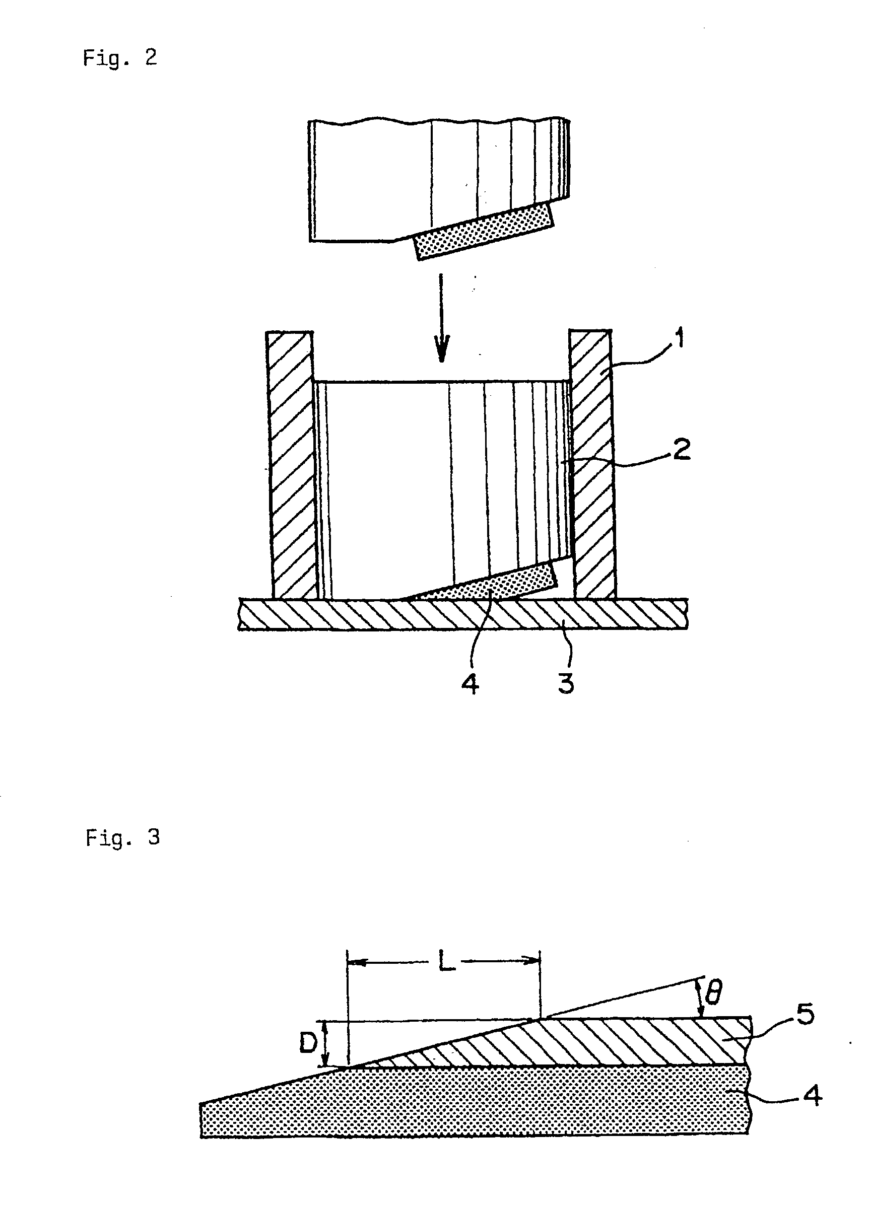 Quartz glass jig for processing apparatus using plasma