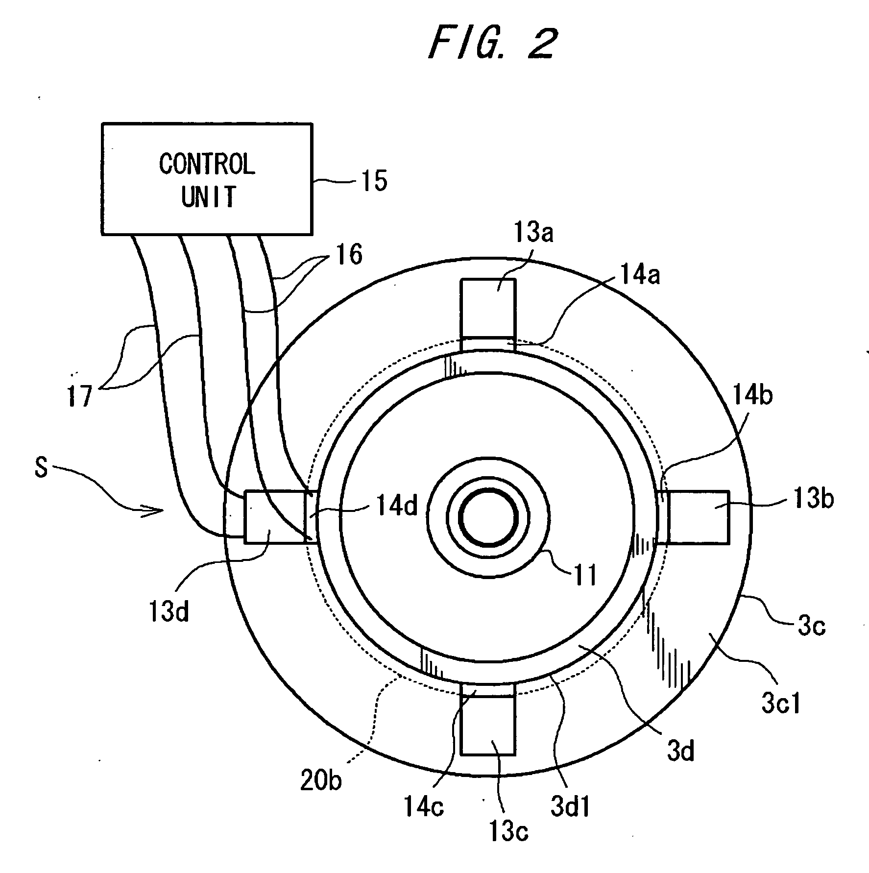 Sensor-mounted roller bearing apparatus
