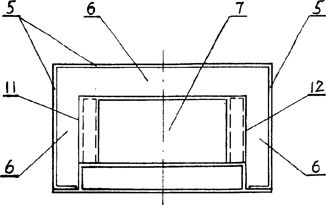 Backward flowing preventing device for air blowoff duct