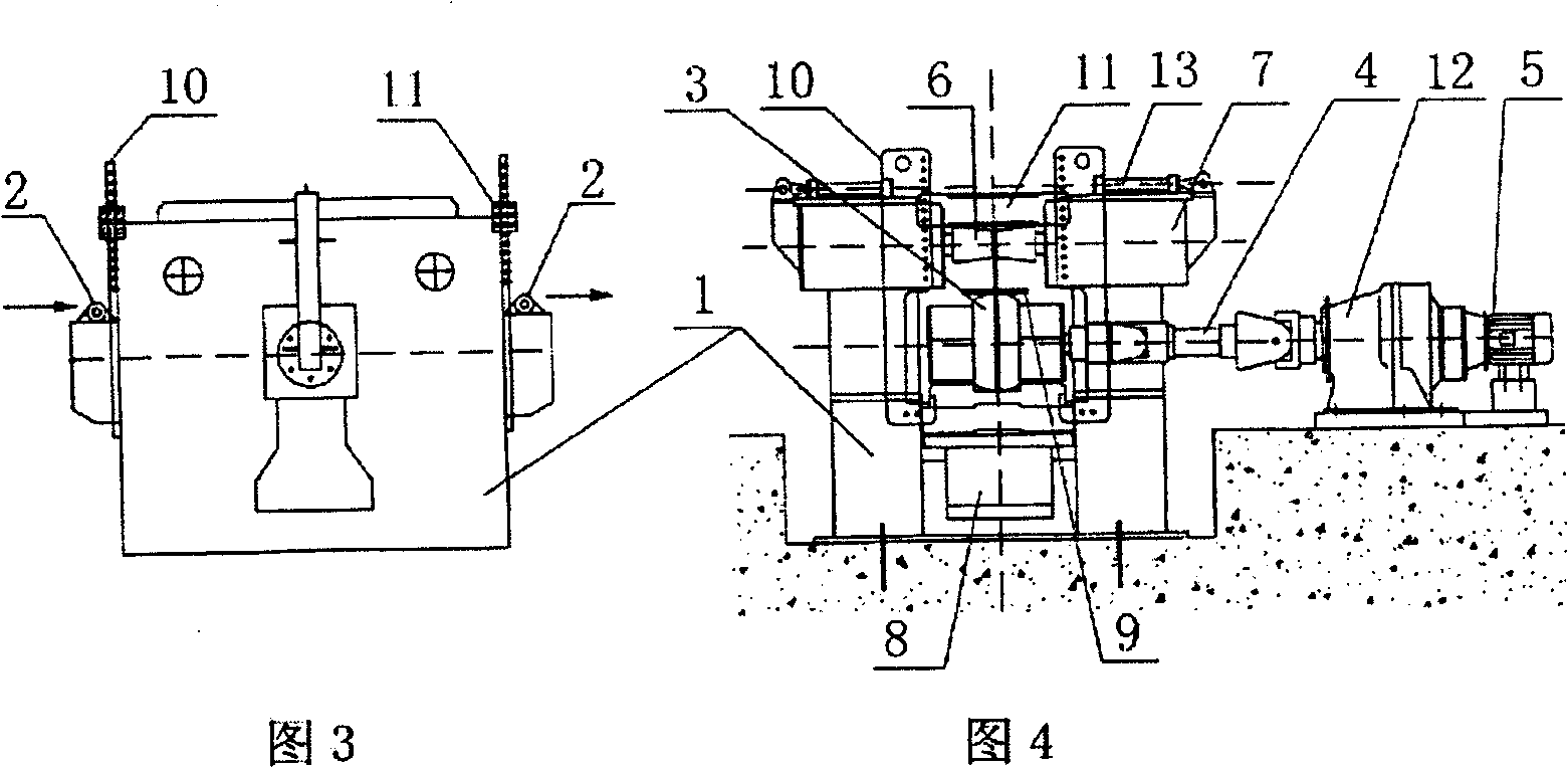 Mechanical corrector for T-shape steel member bending deformation