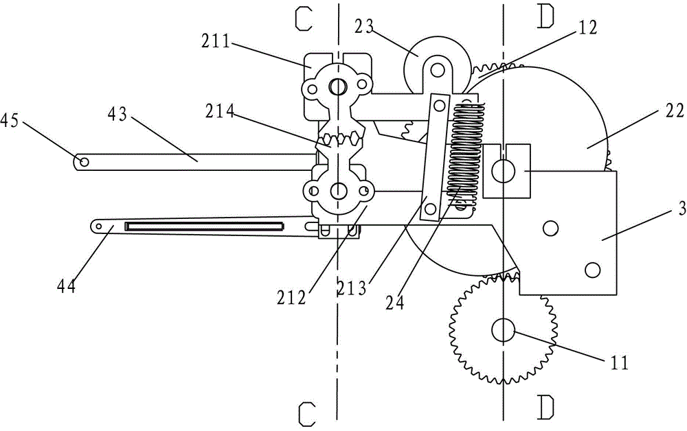 Yarn lifting mechanism for waste yarn collection