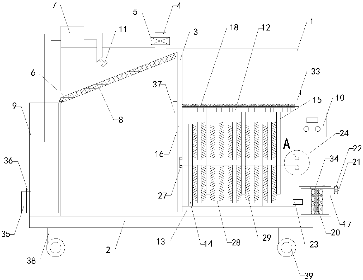 Sewage treatment device