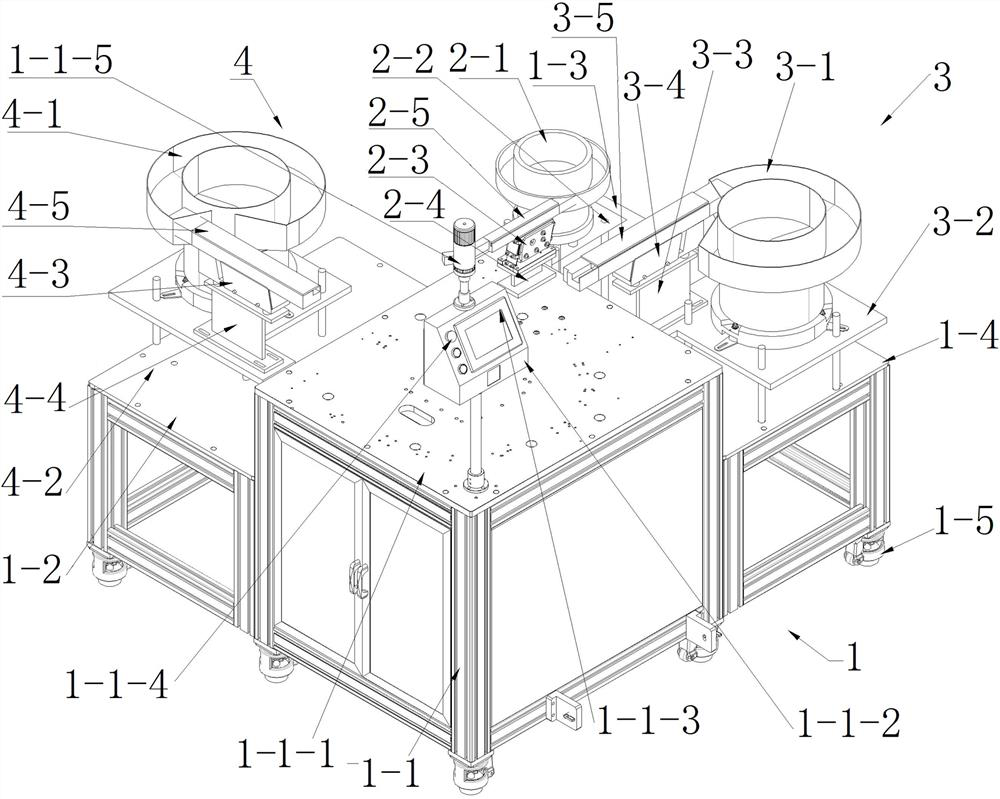 Box cover assembling device of automatic tissue clamp assembling machine