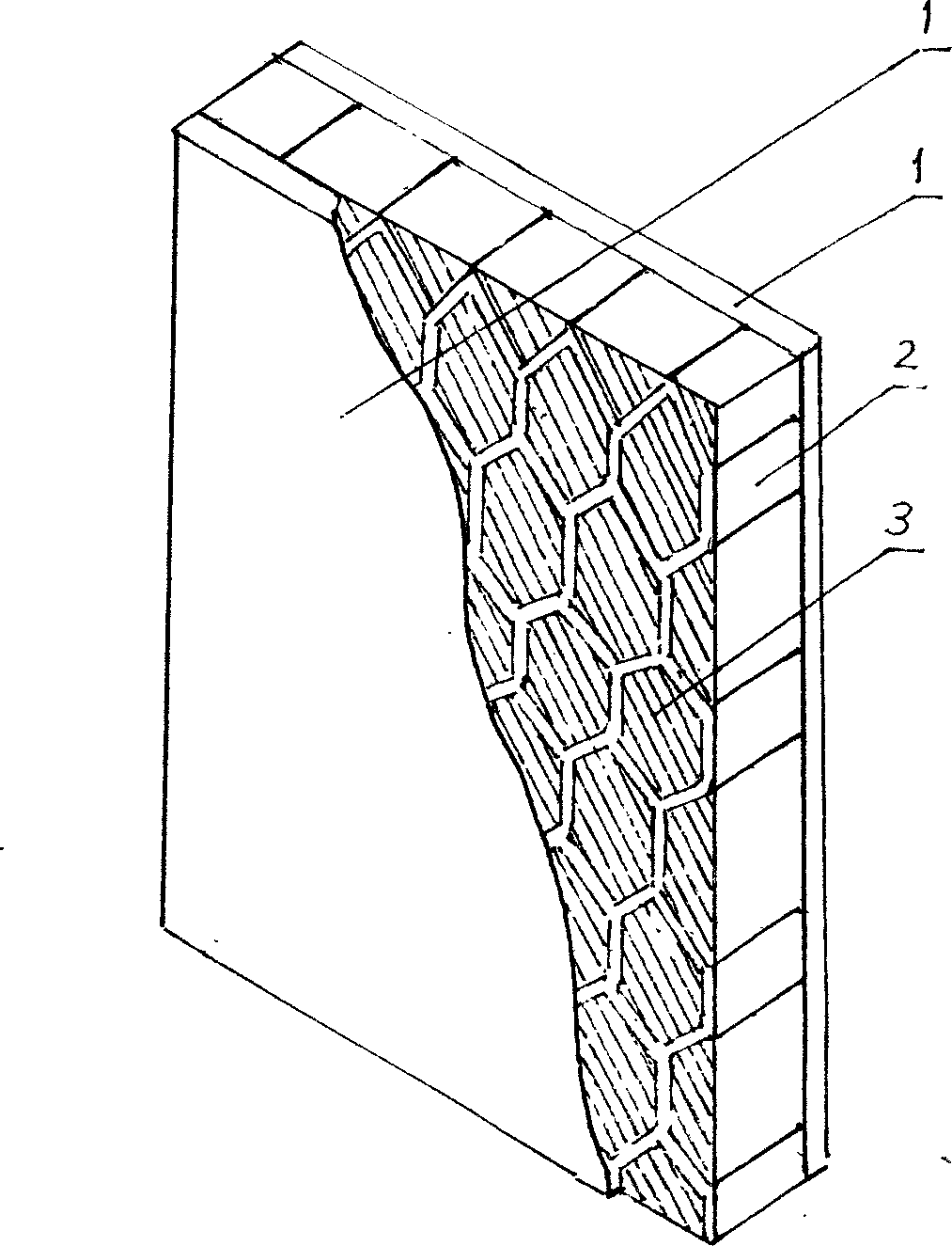 Reinforcement honeycomb panel filled with polyurethane combined material and preparation method thereof