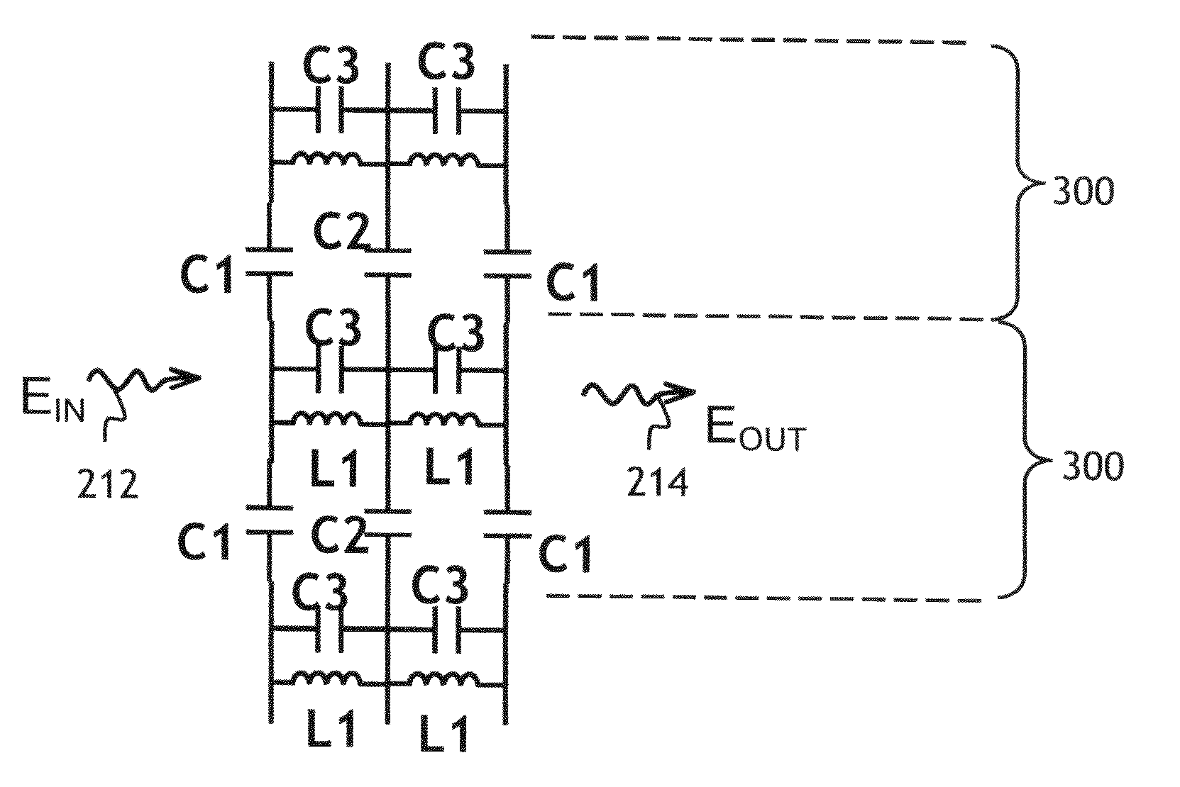 Phase element for introducing a phase shift pattern into an electromagnetic wave