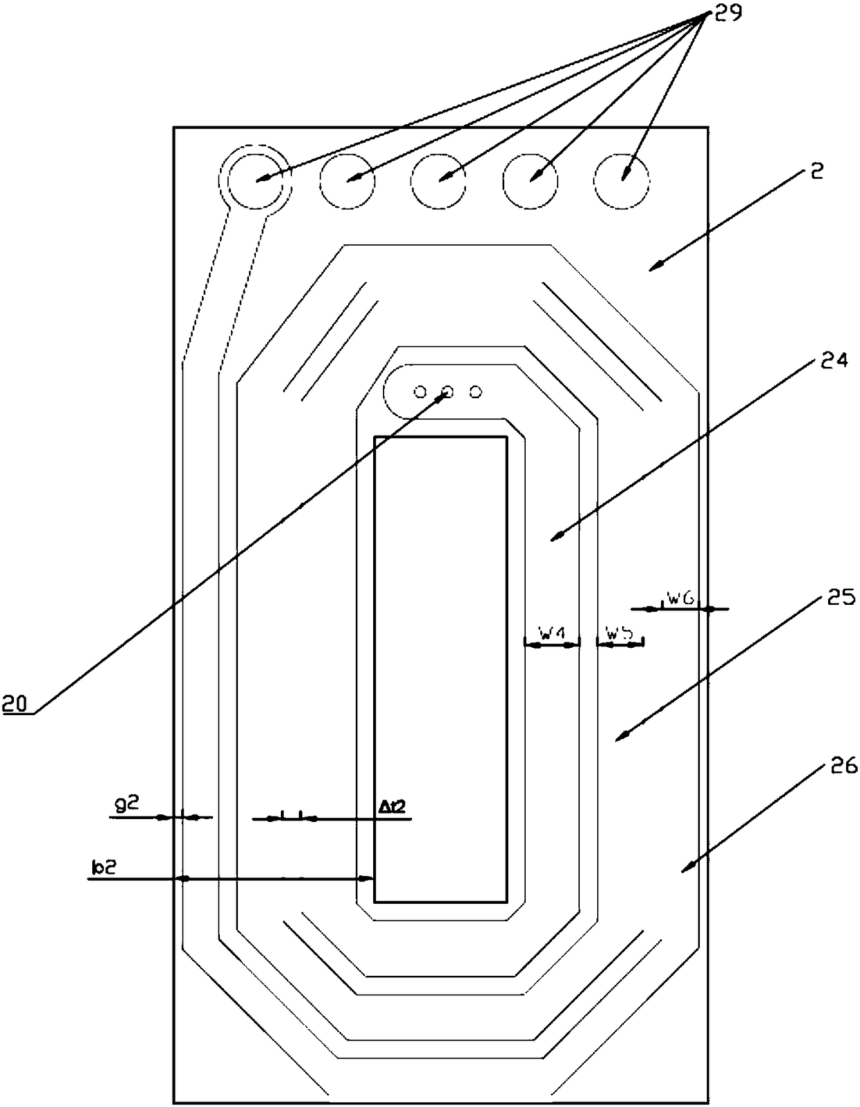 A planar transformer