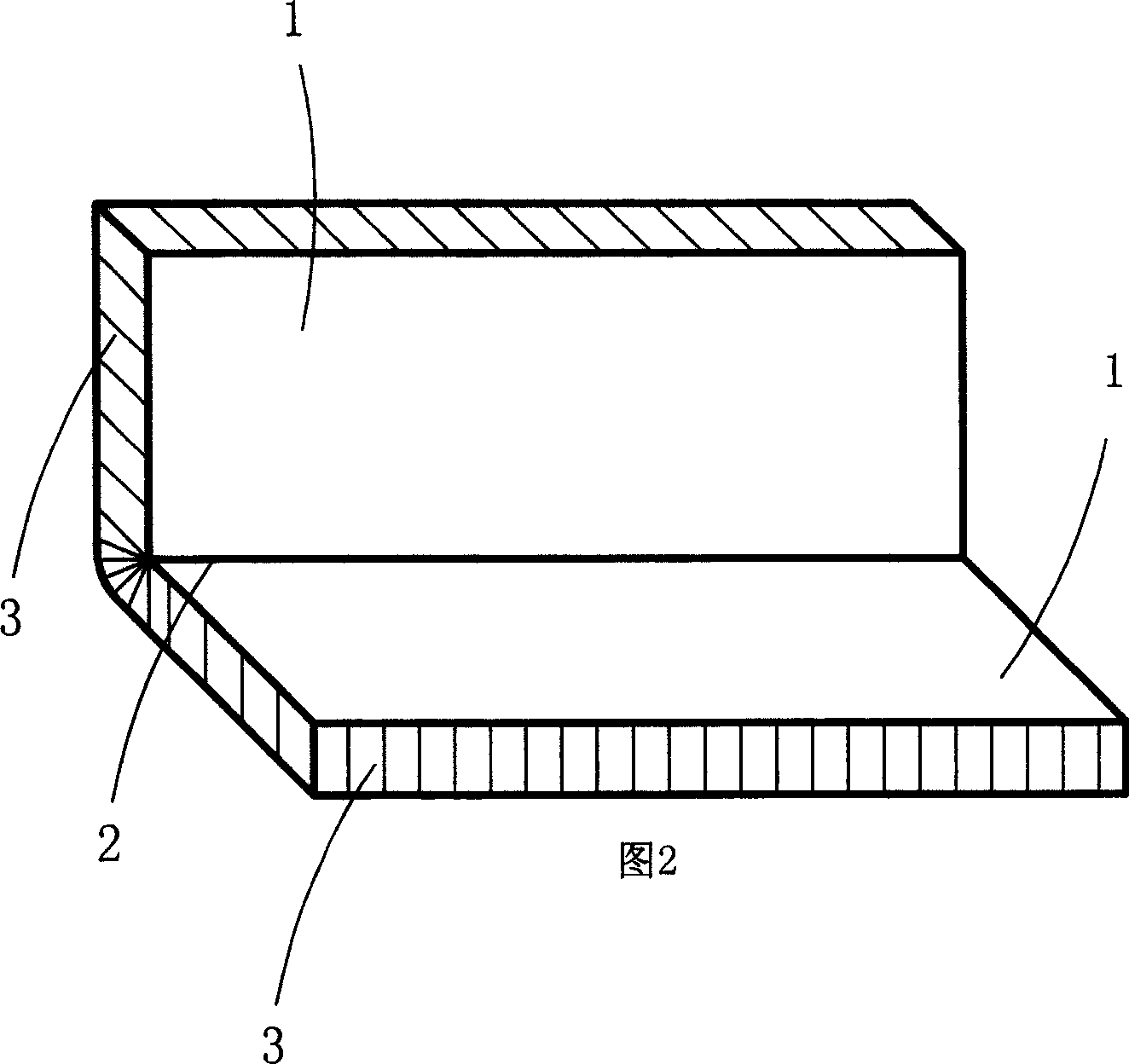 Packaging method for fragile goods using honeycomb paper board lining