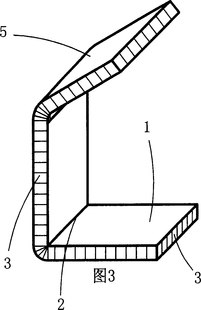 Packaging method for fragile goods using honeycomb paper board lining