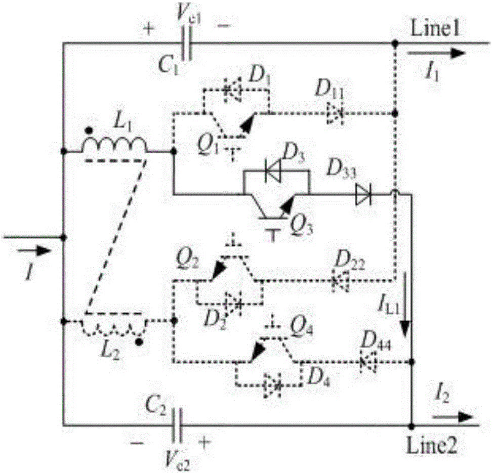 Direct-current power flow controller suitable for multi-terminal direct-current transmission system