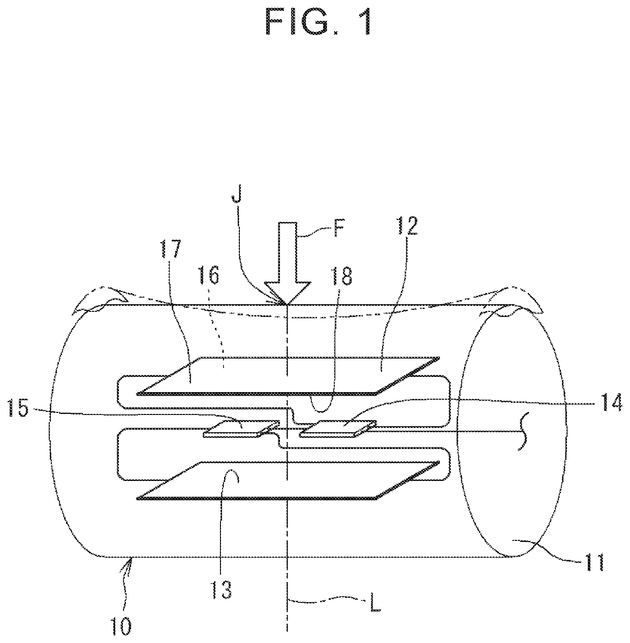 Sensing polymer structural body