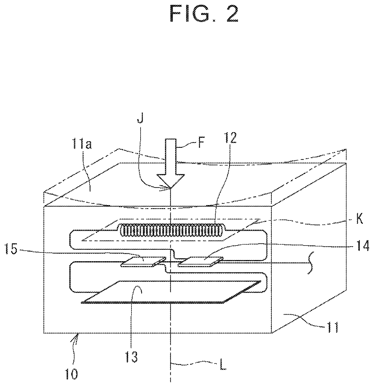 Sensing polymer structural body